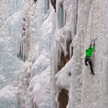 Ouray Ice climber